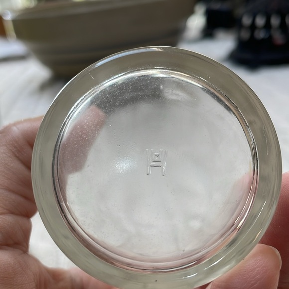 Vtg Anchor Hocking lot of 3 Various Jam jelly juice jars similar yet different - Picture 5 of 7